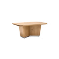 Houten Eettafel met Moderne Basis